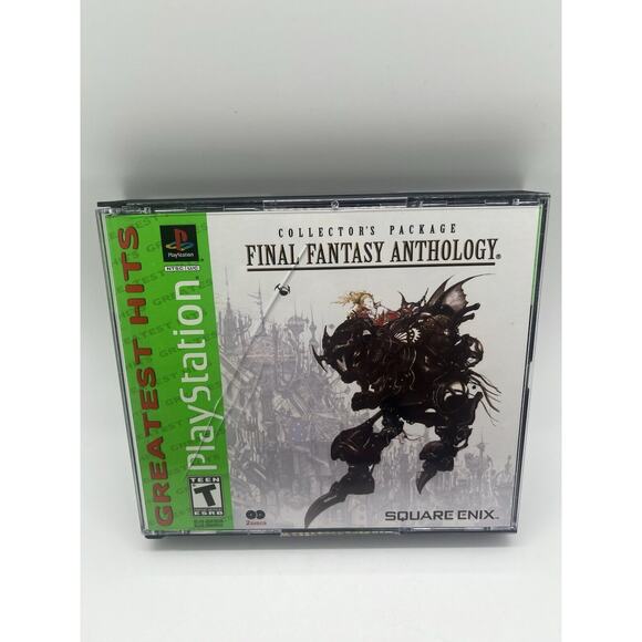 Final Fantasy Anthology [Greatest Hits] (PlayStation 1/PSX / PS1) CIB Tested